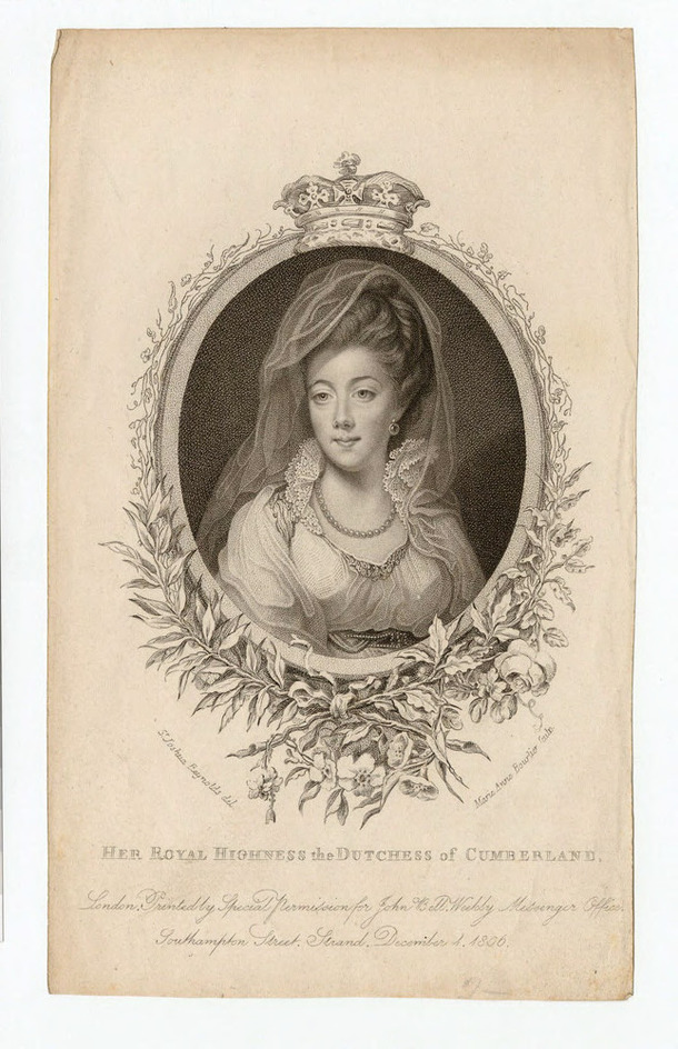 Portrait of Duchess Cumberland