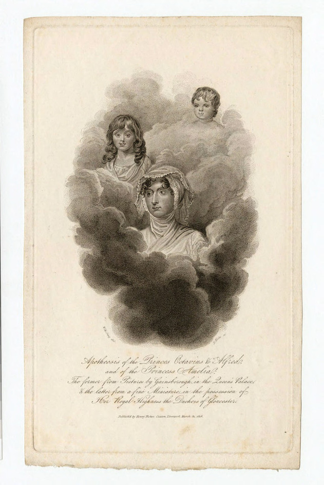 Portraits of the predeceasing children of George III