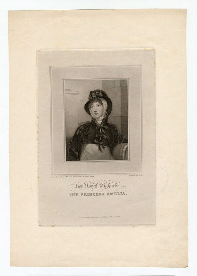 Portrait of Princess Amelia