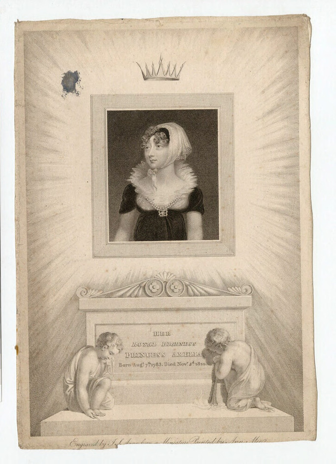 Portrait of Princess Amelia