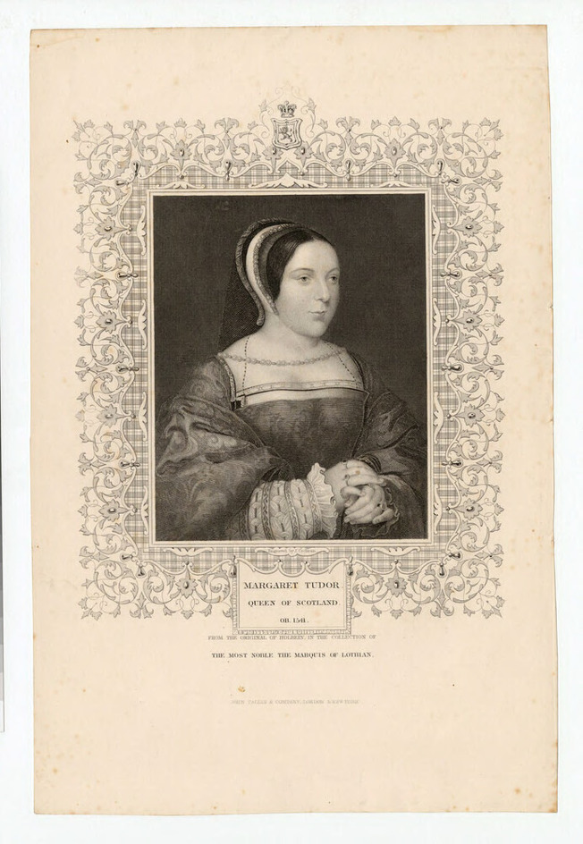 Portrait of Margaret Tudor Queen of Scotland
