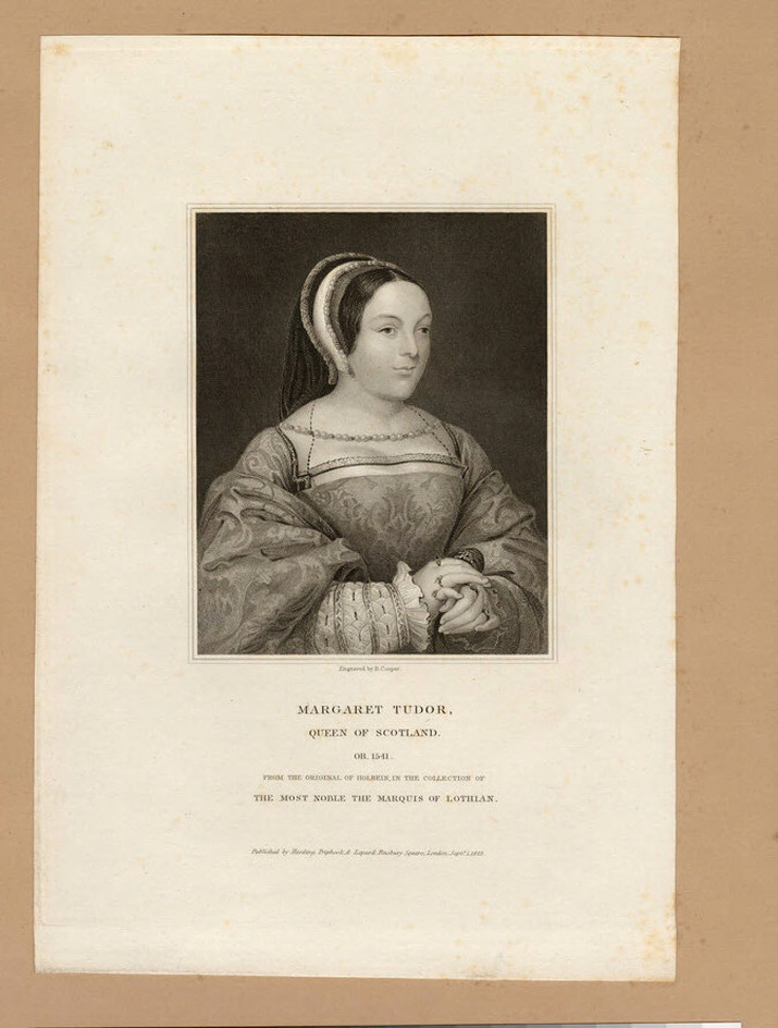 Portrait of Margaret Tudor, Queen of Scotland