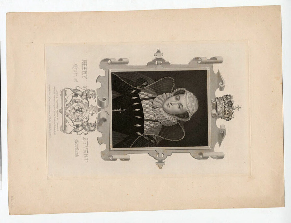 Portrait of Mary Stuart, Queen of Scotland