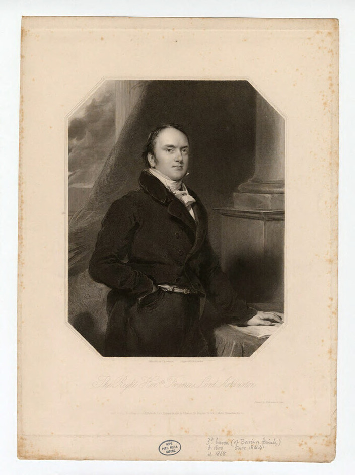 Portrait of Lord Ashburton