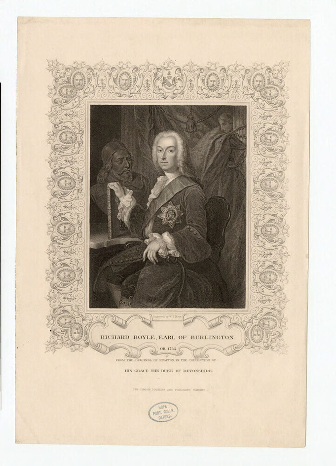 Portrait of Earl of Burlington
