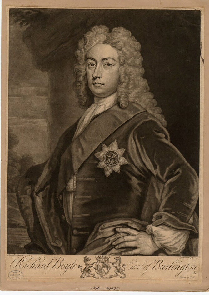 Portrait of Earl Burlington