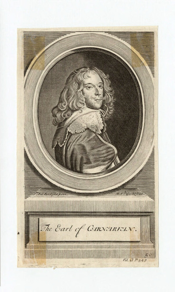Portrait of Earl Caernarvon