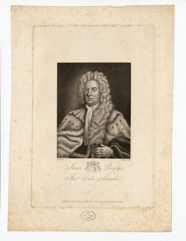 Portrait of Duke Chandos