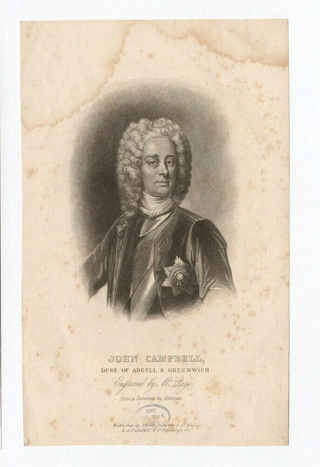 Portrait of John Campbell, 2nd Duke of Argyll