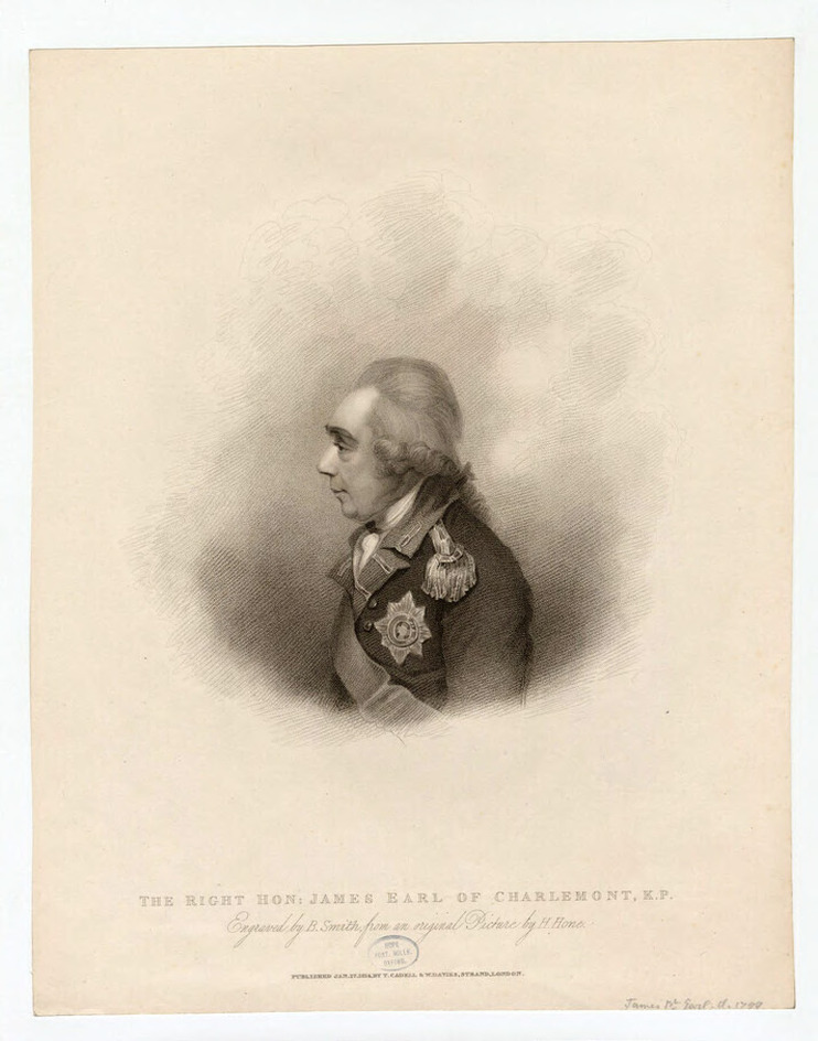 Portrait of Earl Charlemont
