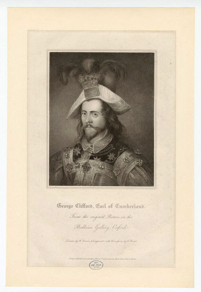 Portrait of George Clifford, Earl of Cumberland