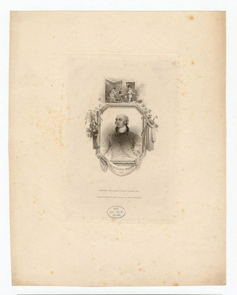 Portrait of T. W. Coke