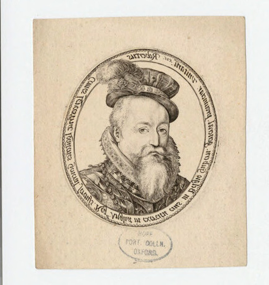 Medallion portrait of Robert Dudley, 1st Earl of Leicester