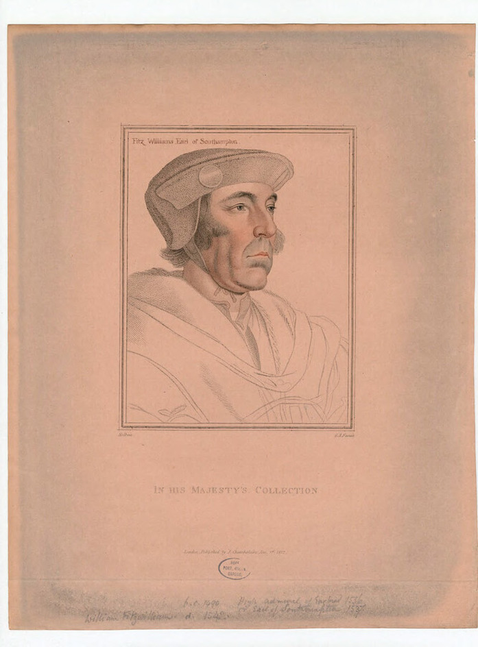 Portrait of Earl Southampton