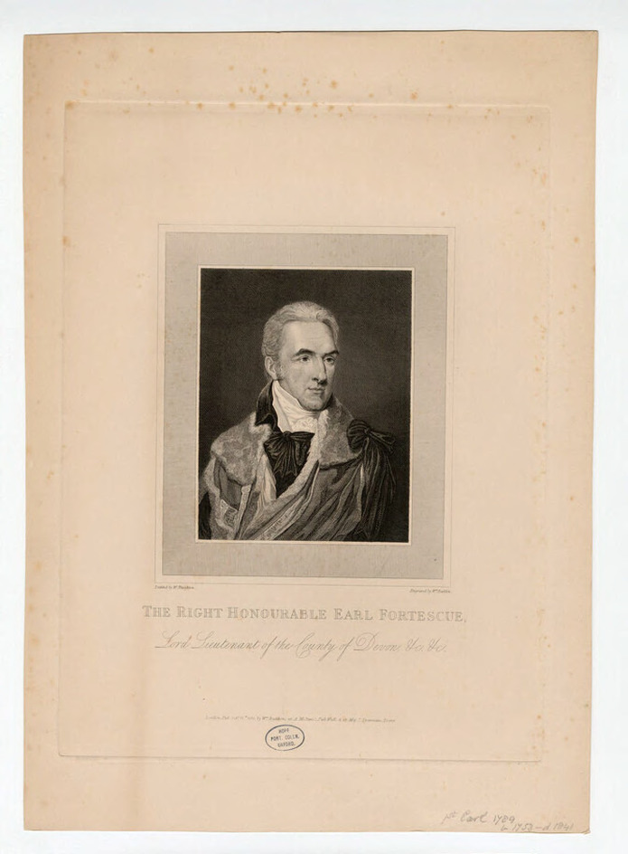 Portrait of Hugh Fortescue, 1st Earl Fortescue