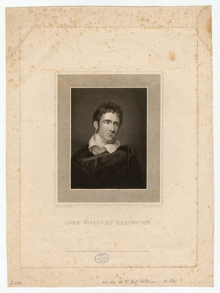 Portrait of Lord Ebrington