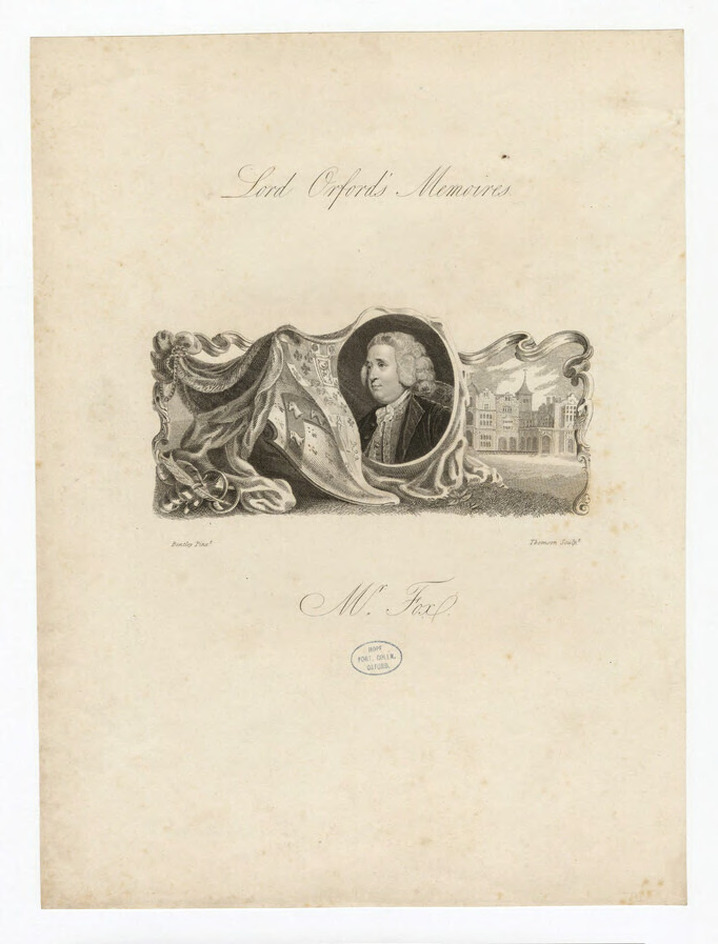 Portrait of H. Fox
