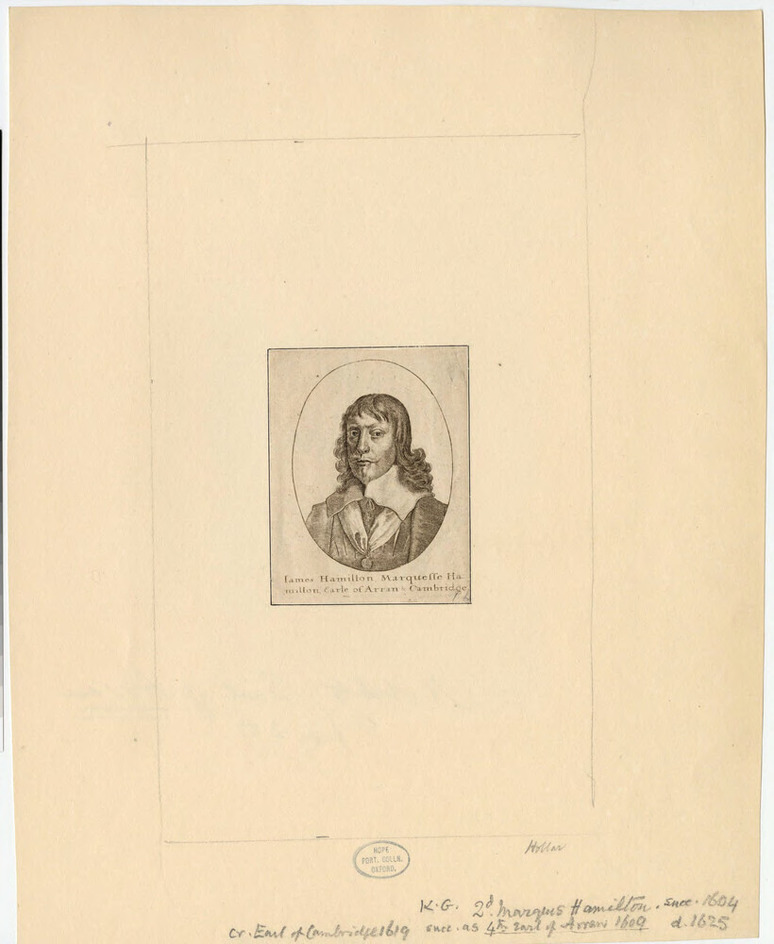 Portrait of 1st Duke of Hamilton