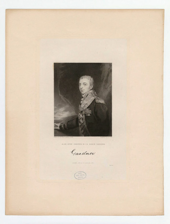 Portrait of Lord Gardner