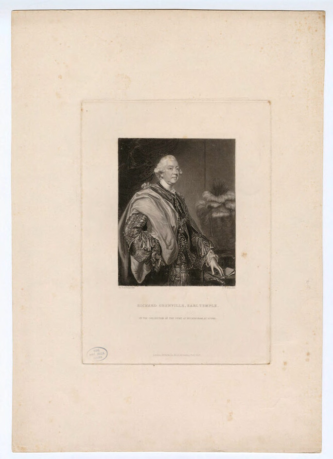 Portrait of Earl of Temple