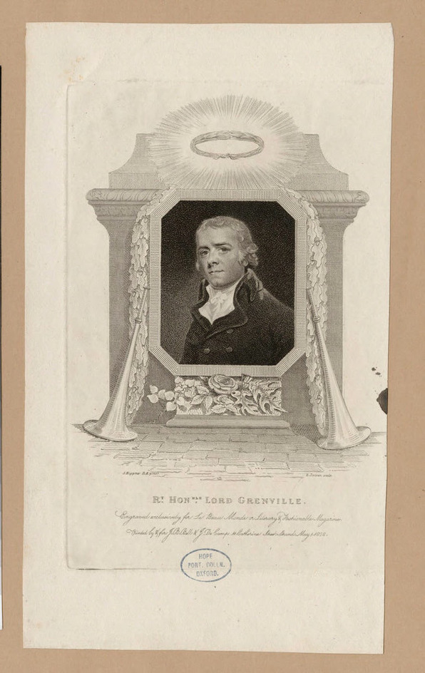 Portrait of Lord Grenville