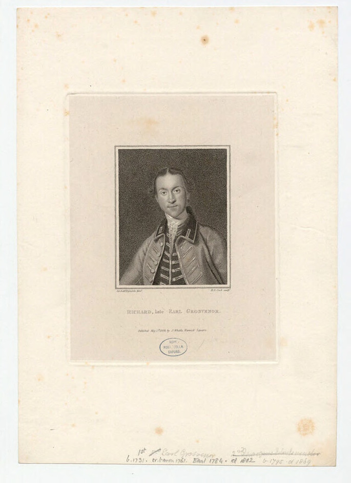 Portrait of Earl Grosvenor
