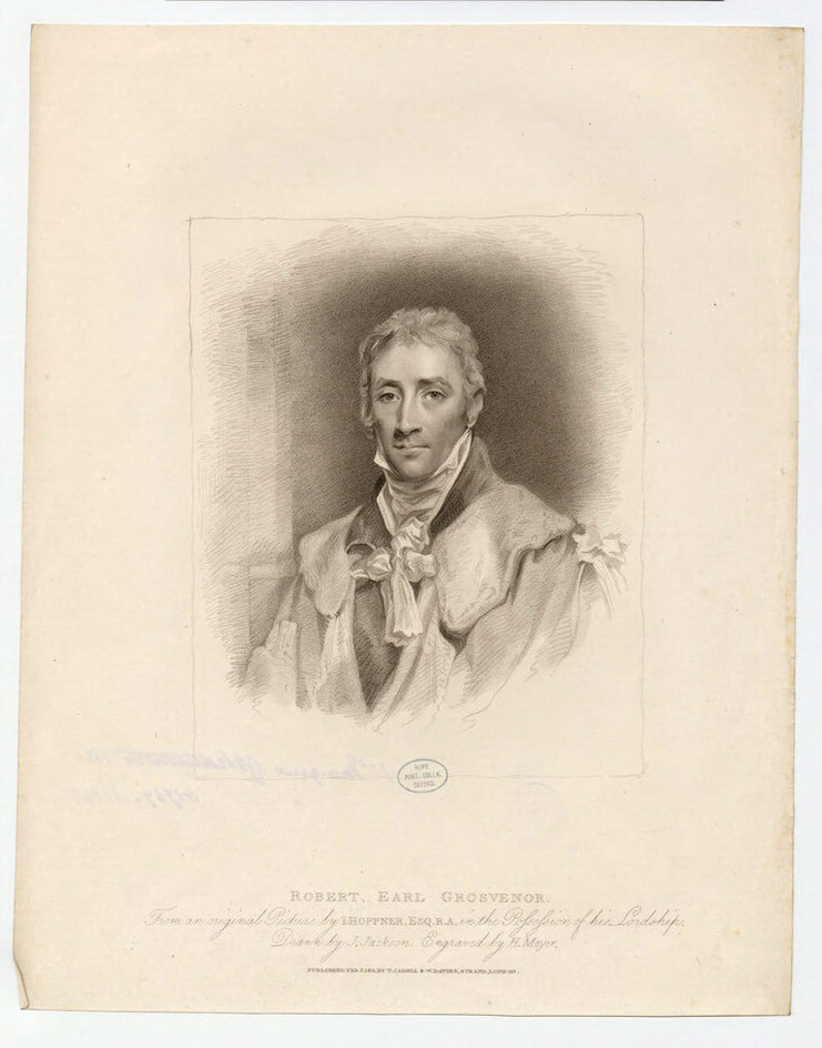 Portrait of 1st Marquis Westminster