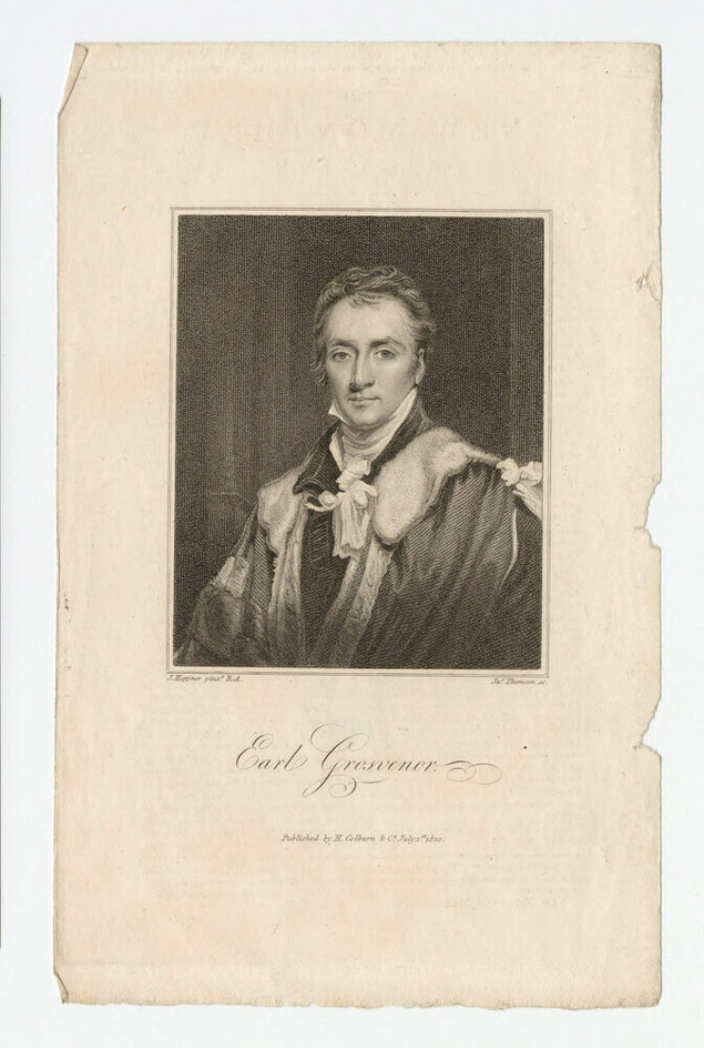 Portrait of Earl Grosvenor