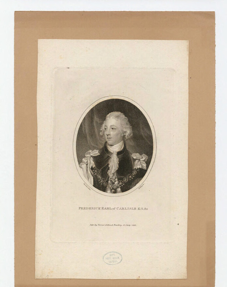 Portrait of Frederick Howard, 5th Earl of Carlisle