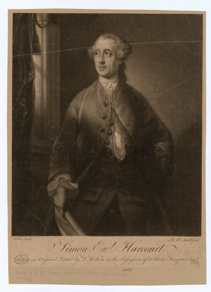 Portrait of 1st Earl of Harcourt