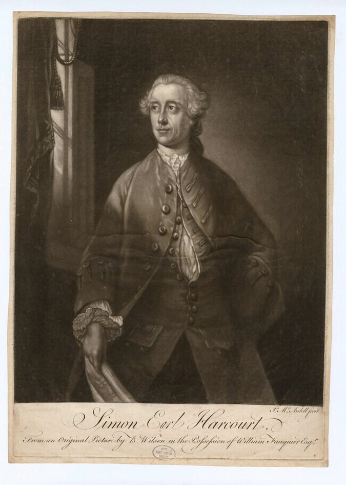 Portrait of 1st Earl of Harcourt