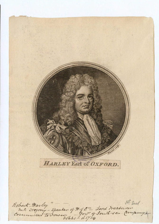 Portrait of Harley Earl of Oxford