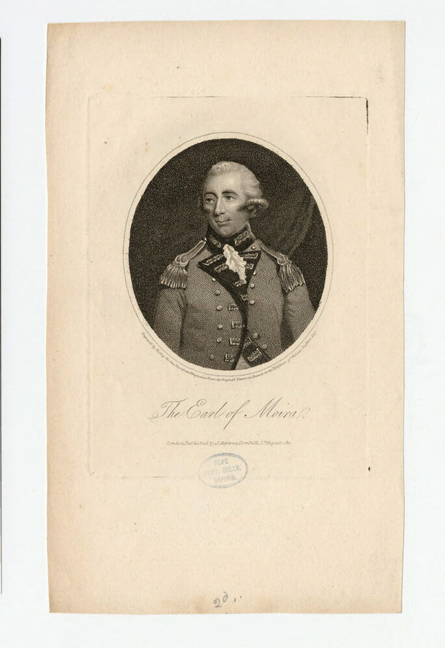 Portrait of Earl Moira