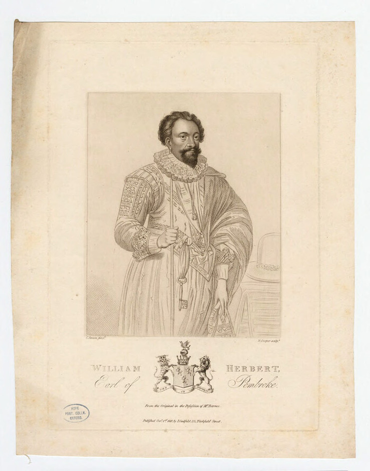 Portrait of 3rd Earl of Pembroke