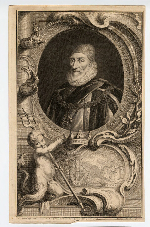 Portrait of Charles Howard, 1st Earl of Nottingham