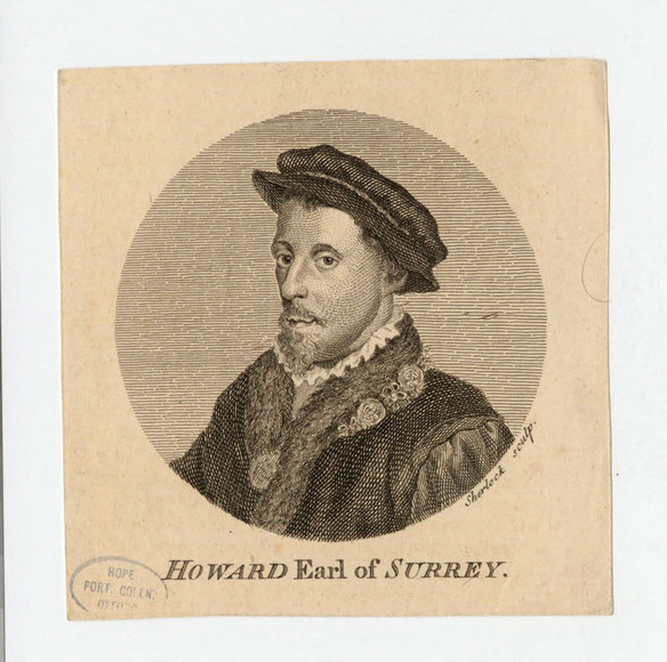 Portrait of Earl of Surrey