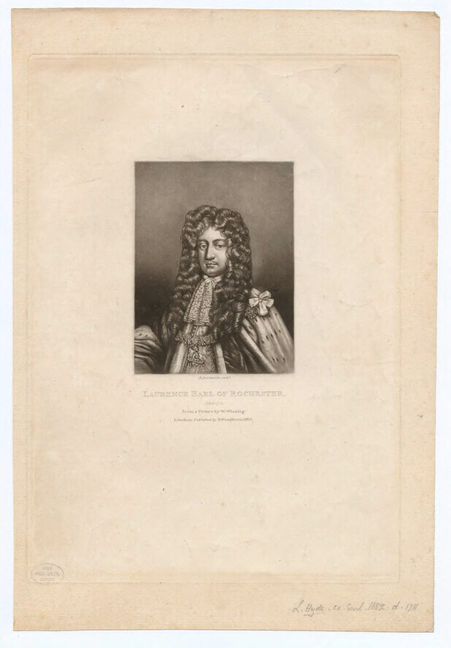 Portrait of Laurence Hyde, 1st Earl of Rochester