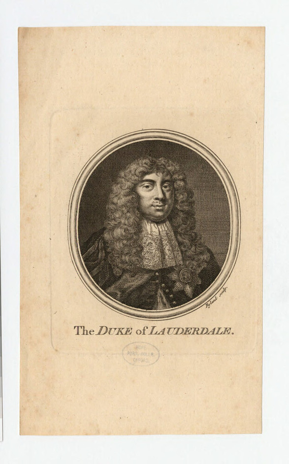 Portrait of Duke of Lauderdale