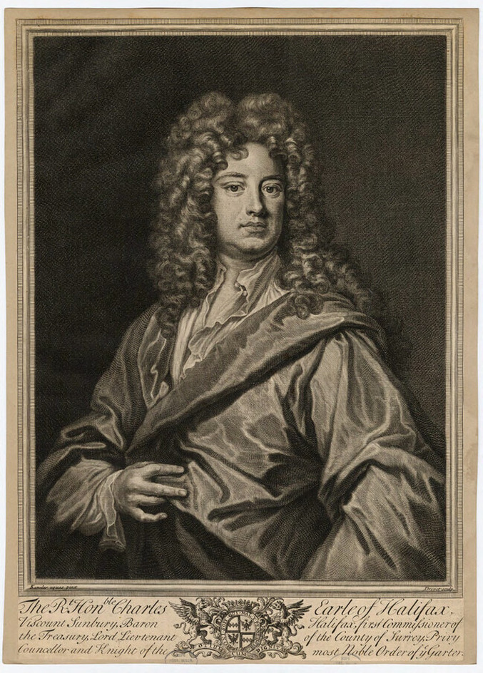 Portrait of Charles Montagu, 1st Earl of Halifax