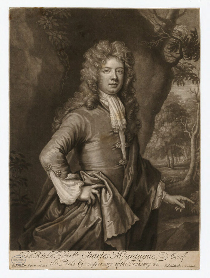 Portrait of Charles Montagu, 1st Earl of Halifax