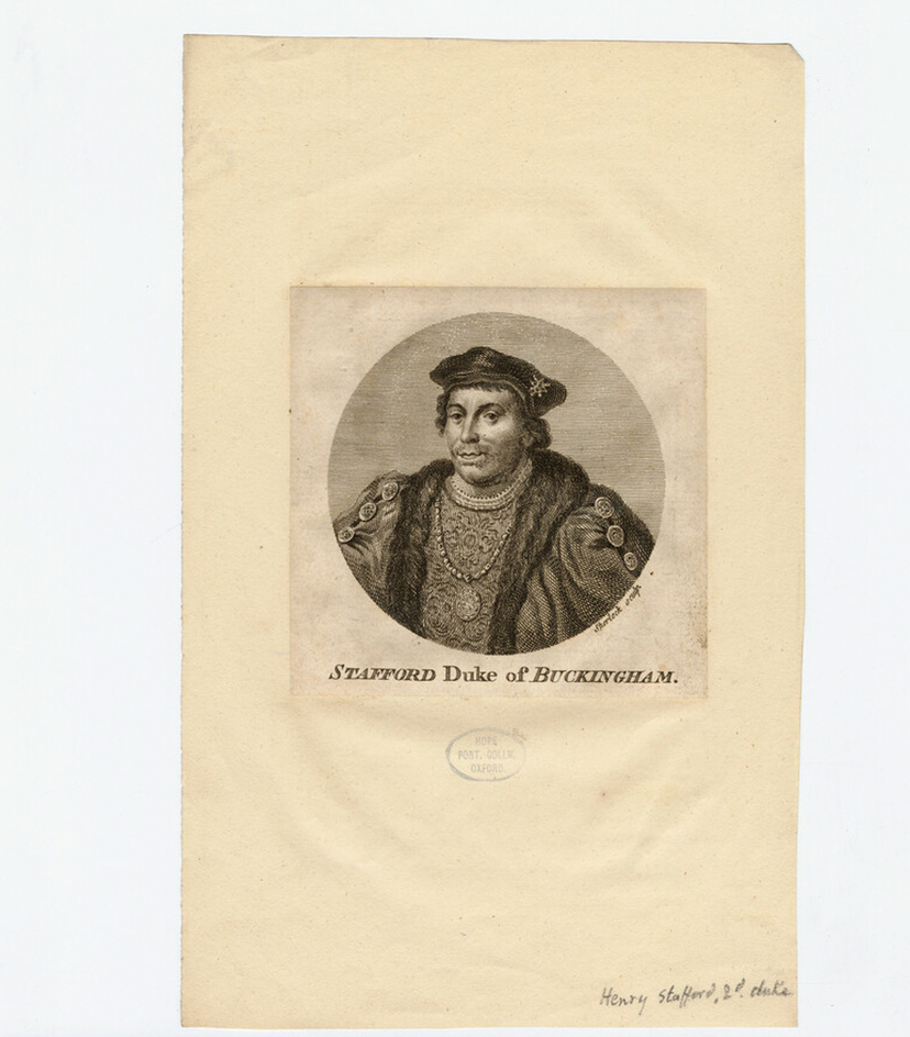 Portrait of Henry Stafford, 2nd Duke of Buckingham