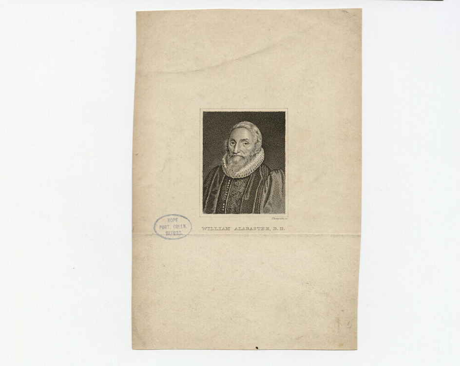 Portrait of William Alabaster