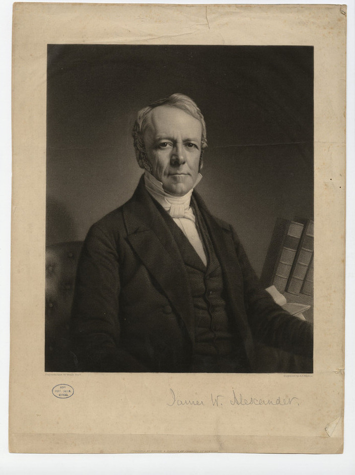 Portrait of James W. Alexander