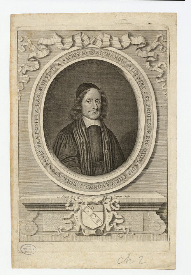 Portrait of Revd R Allestree