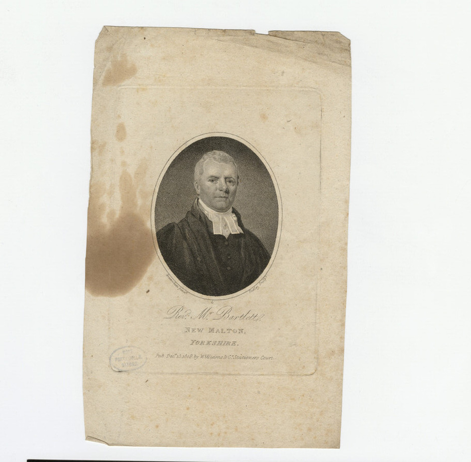 Portrait of Mr Bartlett