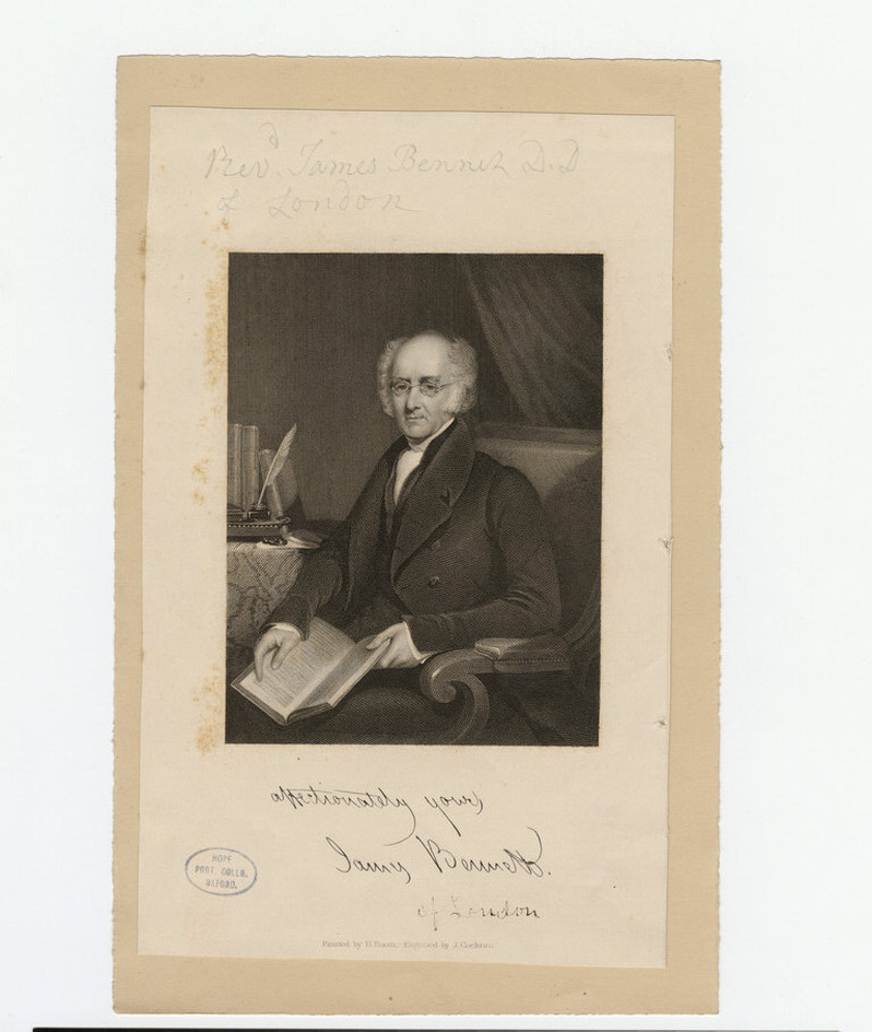 Portrait of J. Bennet