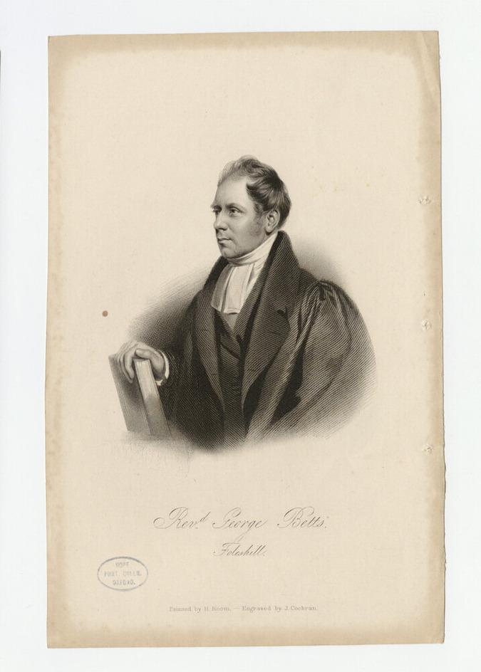 Portrait of G. Betts