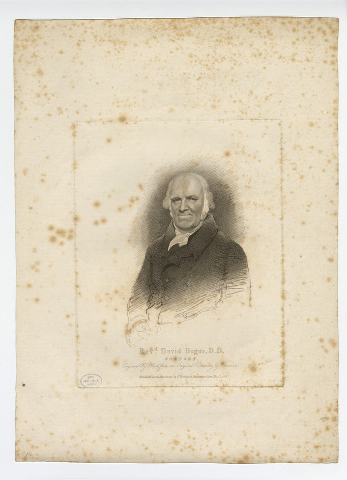 Portrait of D. Bogue