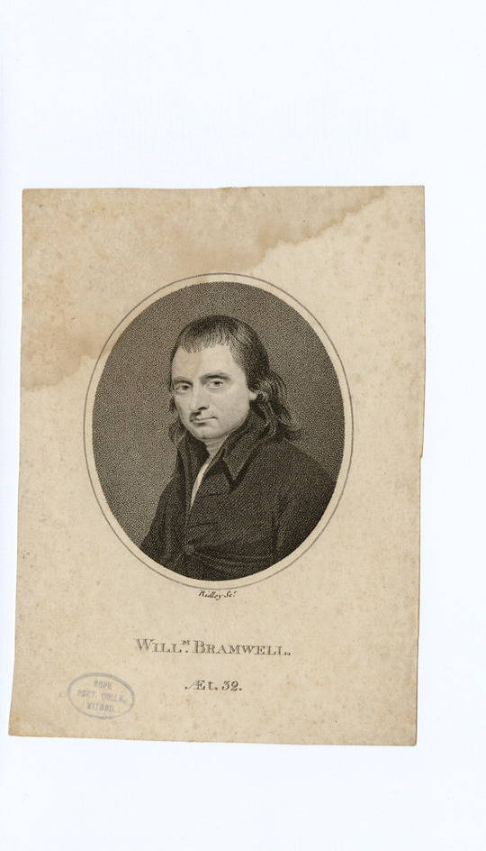 Portrait of W Bramwell