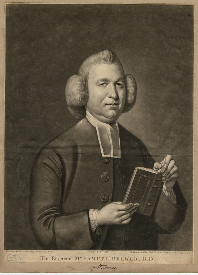 Portrait of S. Brewer